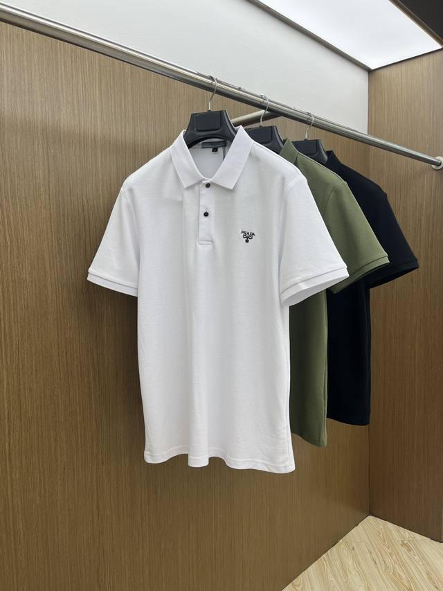 新款 Pd 2540春夏新款男士短袖Polo衫，品牌最新设计元素！既不单调也不复杂,恰到好处的展现品味！客供顶级定制珠地棉面料！舒适吸汗透气根本不在话下,面料独