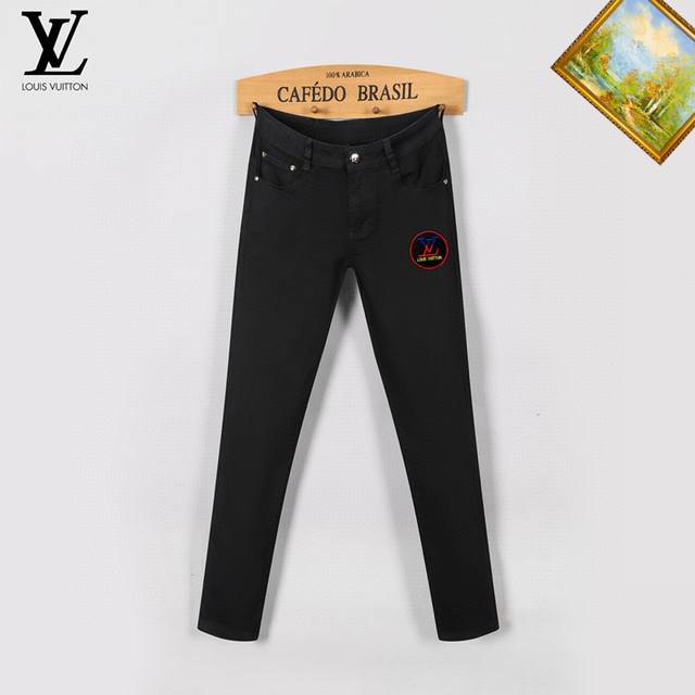 Lv 2025Ss新款牛仔裤，定制全套五金，全新品牌设计工艺，做工精细，细节完美，高版本码数：28-38 无35.37
