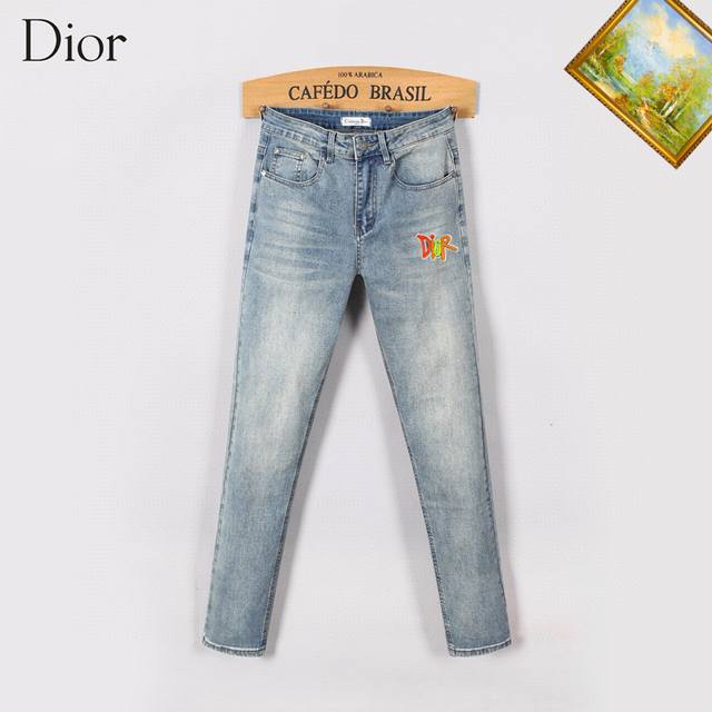 Dior 2025Ss新款牛仔裤，定制全套五金，全新品牌设计工艺，做工精细，细节完美，高版本码数：28-38 无35.37