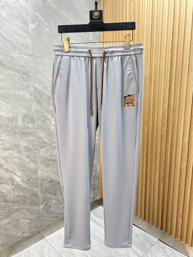 Burberry 巴宝莉 2025春夏新品 三标齐全 休闲裤 好货不用过多介绍 看细节 专柜码数：29-40 175 140上身建议32