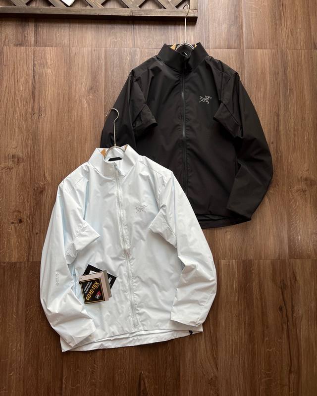 原版定制1:1 薄款立领小夹克。 Arc'teryx 始祖鸟专柜同Solano Jacket款高品质春款极品户外运动轻量化立领防风软壳男女夹克外套上衣1高品质