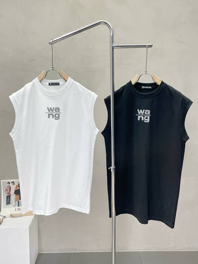 Alexanderwang亚历山大王独家专供新款原单男士休闲坎肩背心 高端定制 高版本 时尚百搭爆款进口面料 手感超柔软细腻 穿着亲肤舒适 高端精品 代工厂P精