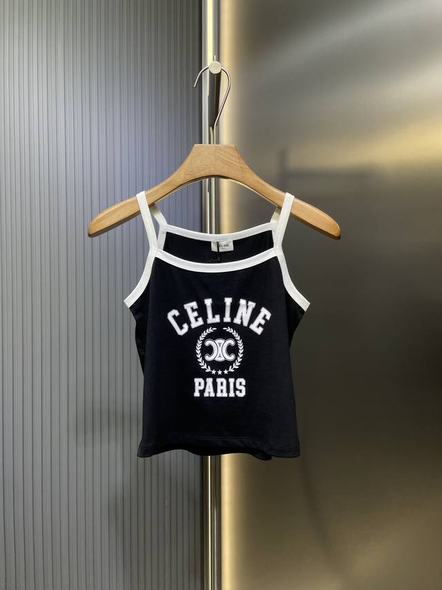 Celine 顶级原单 赛琳25春夏新款麦穗吊带 5 购买Zp拆解打造，订织订秘鲁Row御用面料真正用到 %纯棉纱线织布做到对版出货 工艺放大看细节除还原度接近