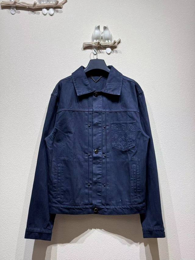 Lv 水洗复古工装牛仔外套