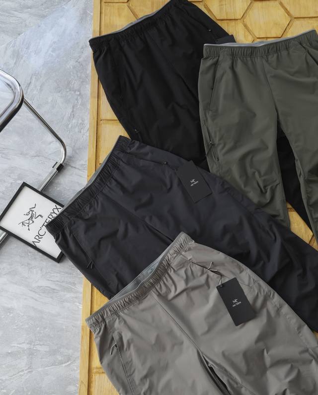 细节图 Arc'teryx 始祖鸟新款轻量化弹力防风防泼水机能户外休闲裤3D立体拼接剪裁 户外功能性科技面料 防水透湿干爽舒适轻柔 吸湿透气 拒水抗湿舒适弹力