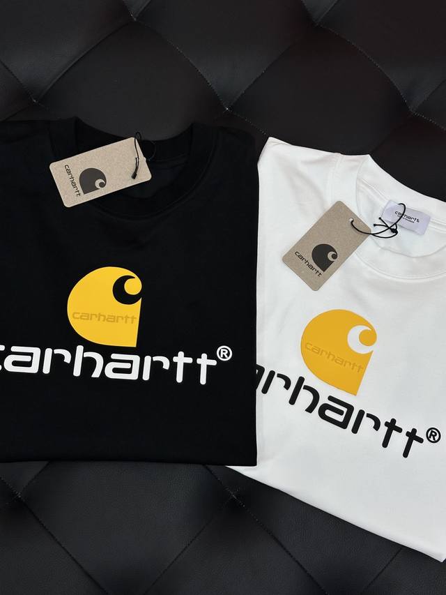 Carhartt卡哈特25Ss春夏精品宽松版短袖T恤 官网同步 高端品质 进口定制纯棉面料 285克 手感柔软舒适，透气，顶级大厂1:1制作，时尚大牌重工艺Lo