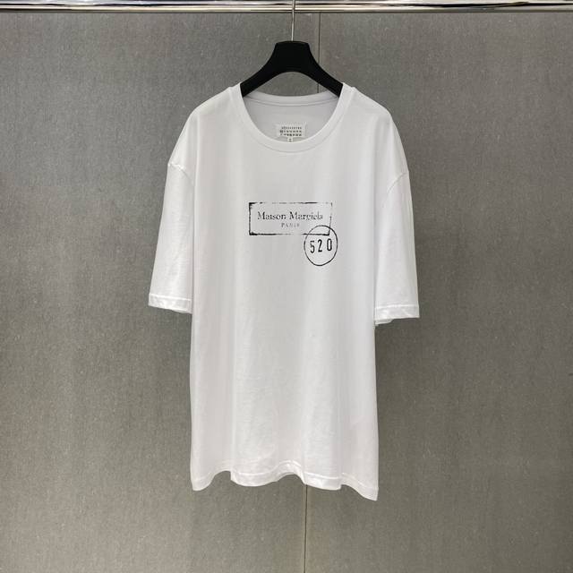 Xp 马吉拉 2025春夏新款520限定款印花字母短袖码数：S-Xl