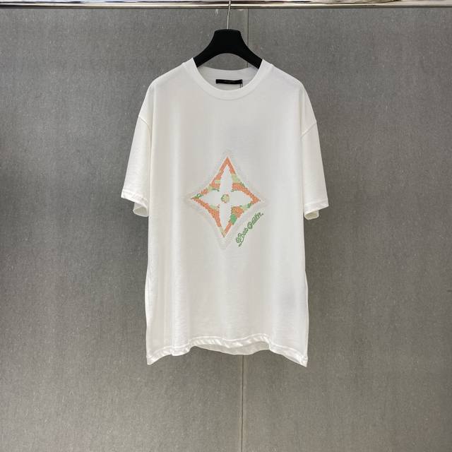 Xp 驴家 2025春夏新款新款印花四叶草短袖专柜同款码数：Xs-L