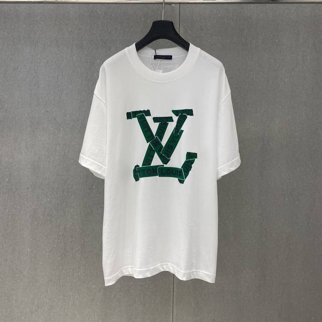 Xp 驴家 2025春夏新款Lv字母印花图案短袖码数：S-Xl