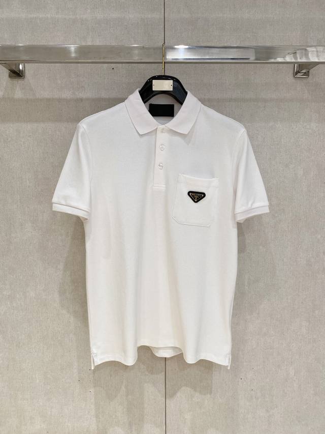 Xp Prada 2025年新款官方同步 商务首选时尚个性 百搭潮流纯原品质 原版面料吊牌 领标 水洗麦 三标齐全颜色:黑色 白色尺码：M-2Xl