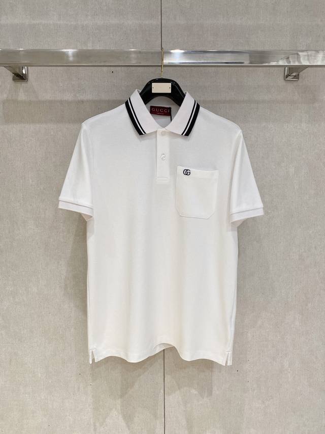 Xp Gucci 2025年新款官方同步 商务首选时尚个性 百搭潮流纯原品质 原版面料吊牌 领标 水洗麦 三标齐全颜色:黑色 白色尺码：M-2Xl