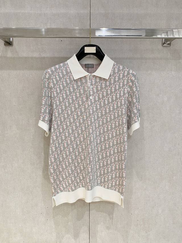 Xp Dior 2025年新款针织官方同步 商务首选时尚个性 百搭潮流纯原品质 原版面料吊牌 领标 水洗麦 三标齐全颜色:黑色 白色尺码：S-Xl