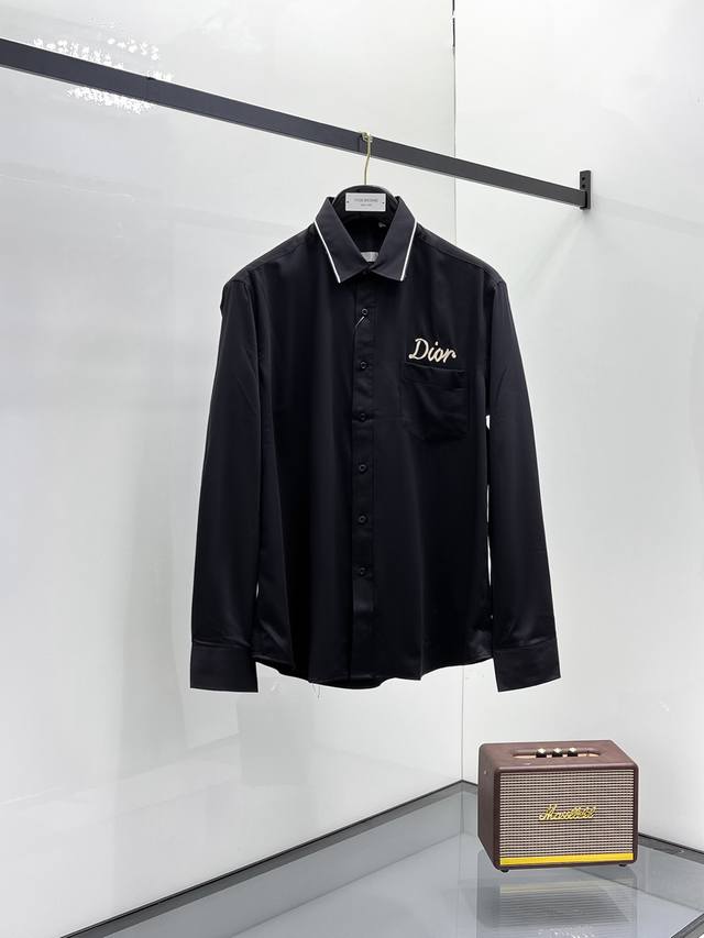 Guo 迪奥 Dior长袖 衬衫 衬衣官网同步爆款 渠道货 高端定制 品质经得起任何形式检验，赋予你与众不同的上身体验！均经过严格的挑选工序，定制原版辅料，时尚