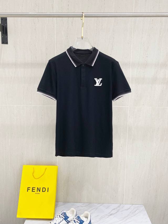 Kailai A26-Lv 商务休闲通勤款,渠道精品唯美主义的英式裁剪艺术尽显男士魅力风采.25春夏 专属标识Polo衫短袖T恤 经典的翻领裁剪工艺从未停止.既