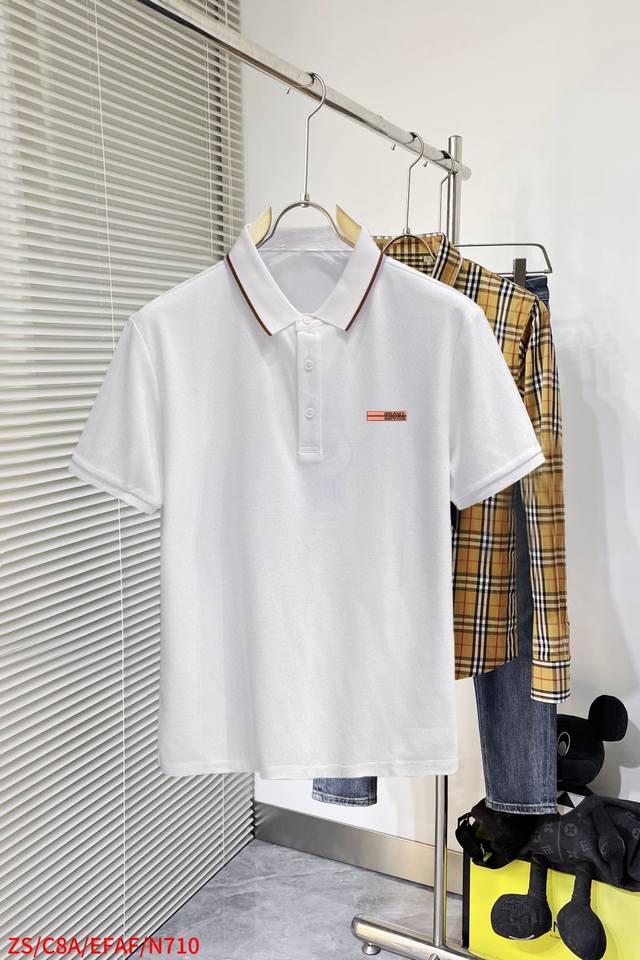 N710 高端面料 Zs 杰尼亚 2025 Ss夏季新款 Logo男士翻领Polo衫！经典商务男款，高端男装的天花板级别的商务男款！简约时尚大气不失优雅，单穿内