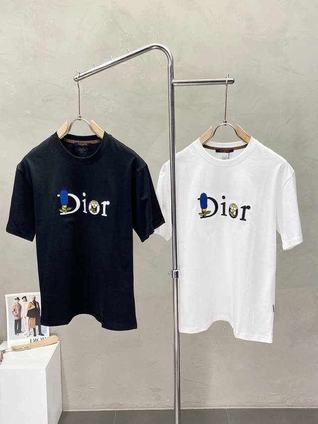 Dior迪奥&Louis Vuitton路易威登独家专供新款原单男士休闲短袖 高端定制 高版本 时尚百搭爆款进口面料 手感超柔软细腻 穿着亲肤舒适 高端精品 代