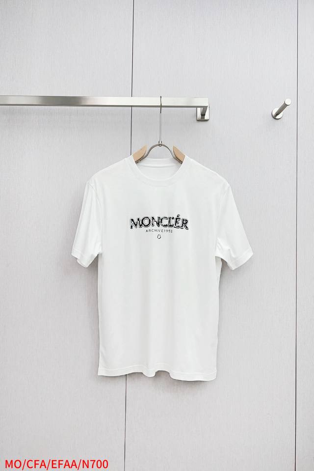 N700 Mo 蒙口 2025春夏最新经典字母印花男士圆领衫，宽大版型Over Size风格，完全不挑身材，整体效果宽松却极具韵味，不会松垮到没型，穿搭更是万能