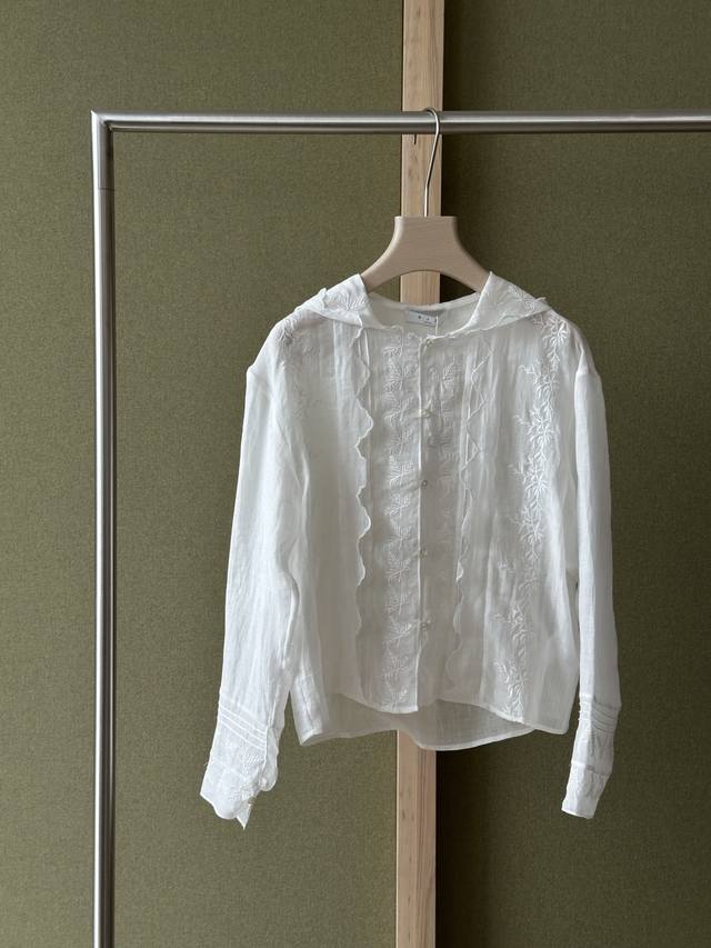 Ys ｜New Summer Collection100%亚麻 +刺绣 极致重工 Sml