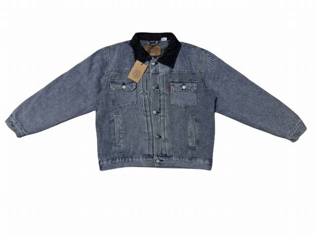 Stt770# Stussy X Levi‘S 李维斯150周年浮雕牛仔外套夹克 街头鼻祖Stussy热度不减持增美式工装穿搭指南简约复古每季单品都极具吸引力整