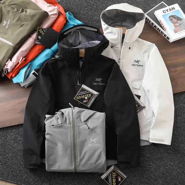 高版本 始祖鸟Arc‘Teryx Beta Lt Gore-Tex 男女情侣款硬壳冲锋衣 机能风拉链夹克 Betalt夹克设计简洁而通用，可提供高山环境所需的性