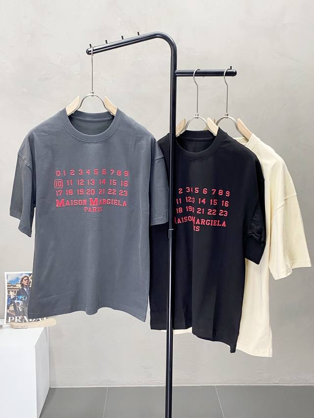 Madison Margiela梅森马吉拉Mm6独家专供新款原单男士休闲短袖 高端 高端版本 时尚百搭爆款进口面料 手感超柔软细腻 穿着亲肤舒适 高端精品 代工