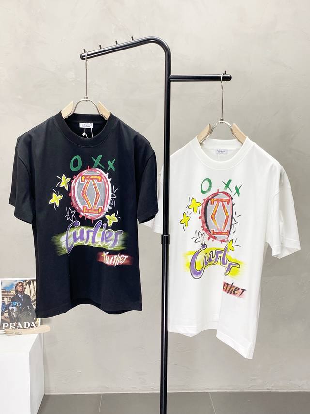 Cartier卡地亚独家专供新款原单男士休闲短袖 高端 高端版本 时尚百搭爆款进口面料 手感超柔软细腻 穿着亲肤舒适 高端精品 代工厂P精细做工 上身非常赞 男