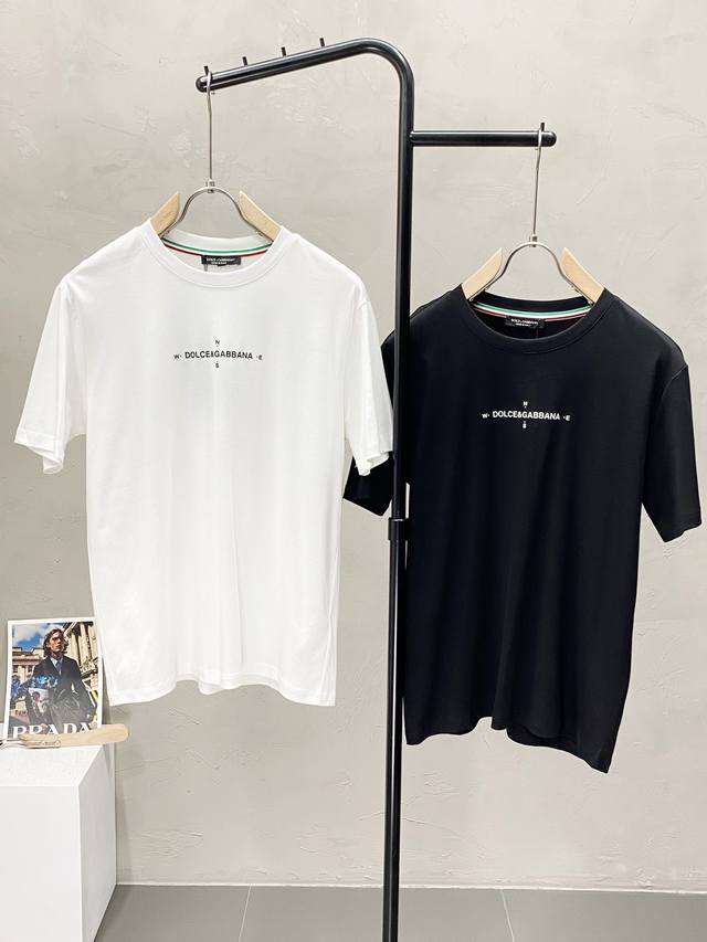 Dolce&Gabbana杜嘉班纳独家专供新款原单男士休闲短袖 高端 高端版本 时尚百搭爆款进口面料 手感超柔软细腻 穿着亲肤舒适 高端精品 代工厂P精细做工