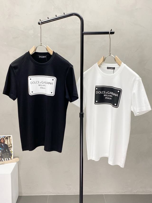 Dolce&Gabbana杜嘉班纳独家专供新款原单男士休闲春夏短袖 高端 高端版本 时尚百搭爆款进口面料 手感超柔软细腻 穿着亲肤舒适 高端精品 代工厂P精细做