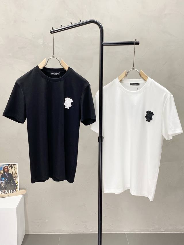 Dolce&Gabbana杜嘉班纳独家专供新款原单男士休闲春夏短袖 高端 高端版本 时尚百搭爆款进口面料 手感超柔软细腻 穿着亲肤舒适 高端精品 代工厂P精细做