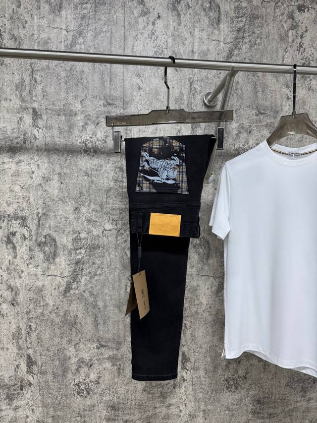 上新 25Ss Bbr爆款早春新款牛仔裤 原版定制 带弹力 修身剪裁 经典百搭 码数29-38 35 37