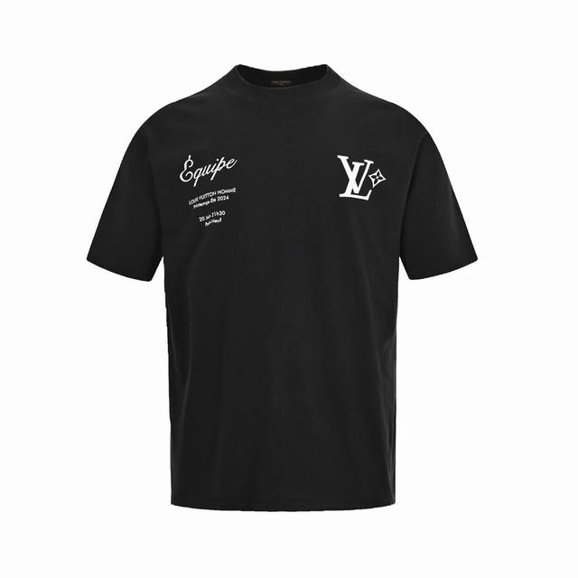 Louis Vuitton 路易威登 24Ss 菲董联名员工短袖 面料采用280克精梳全棉材质，印花采用进口水浆丝网印花工艺，定制辅料，大厂出品非常考验做工，宽