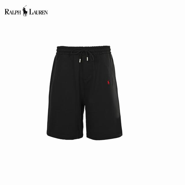 Ralph Lauren 拉夫劳伦 基础款小马刺绣短裤 男女款 定制抽绳 手摇鸡眼 纯棉面料 比普通的面料更加好穿舒适不臃肿 定制面料 经典小马刺绣Logo 辅