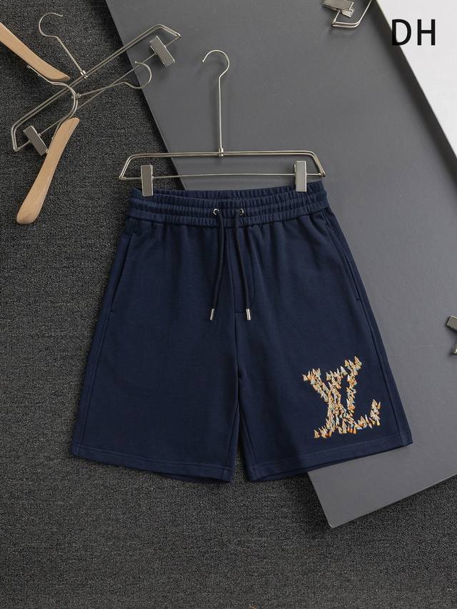 Louis Vuitton 路易威登 1V 驴家 微宽版型S-Xl 25Ss Lv 新品专柜走秀款 前幅大Logo字母一帆风顺 帆船刺绣 后开袋 男女同款！短袖