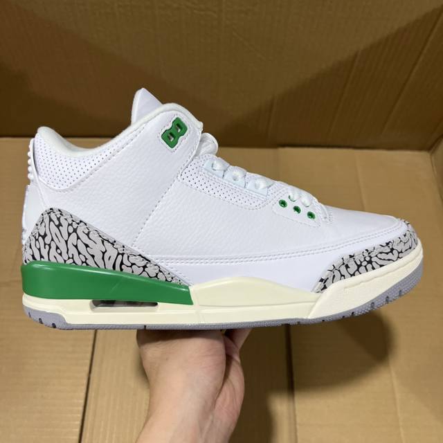 Pb版 Aj3白绿！ 尺码40-47.5外贸专属版本！品质如图！价格P相对于品质！绝对值得一卖的货！新老配色陆续出货！各位兄弟跟上节奏！