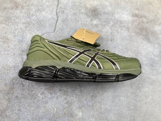 Asics Gel-Quantum 360 Viii 亚瑟士复古透气休闲鞋缓震男子耐磨跑步鞋 1203A721-600 #鞋面采用无缝线鞋面，贴合脚型，穿着舒适