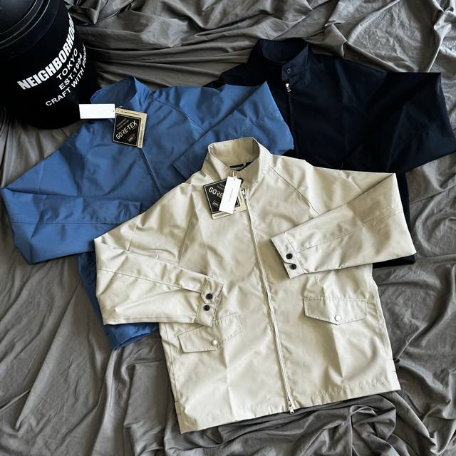 日系潮流Nanamica 2L哈灵顿立领防水夹克，Goretex 防水双层复合面料