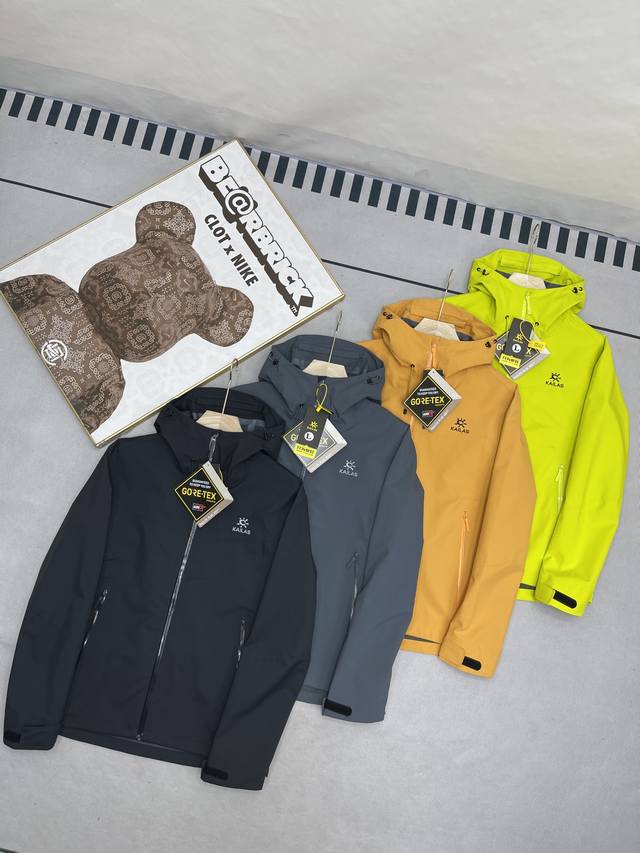 秋季新款 凯乐石Kailas Mont-X 系列 运动户外全天候硬壳专业防水防风透气登山冲锋衣外套 男女同款 凯乐石Sabre Jacket滑雪硬壳系列刺绣Lo