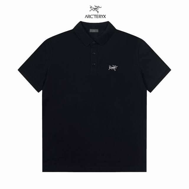 Arc'teryx 始祖鸟字母Logo 精美Polo衫 升级，灵感源自八十年代复古 原版面料 官方同款 定制 同缸染面料 手感非常舒服 春夏最新砖柜同步 时尚又