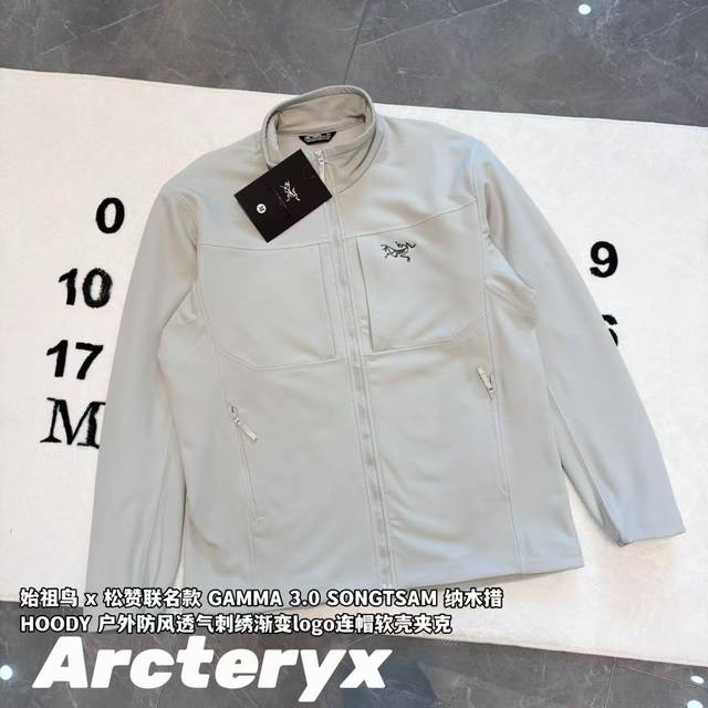 發 -Arc’Teryx始祖鸟男子Gore-Tex 户外软壳冲锋衣 -面料：原版一比一定织定染Gore-Tex复合加绒科技面料。 -辅料：原版拆解开发，一比一定