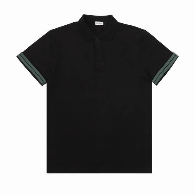 Burberry 巴宝莉 袖口织带战马印花短袖Polo衫 Size：S-L