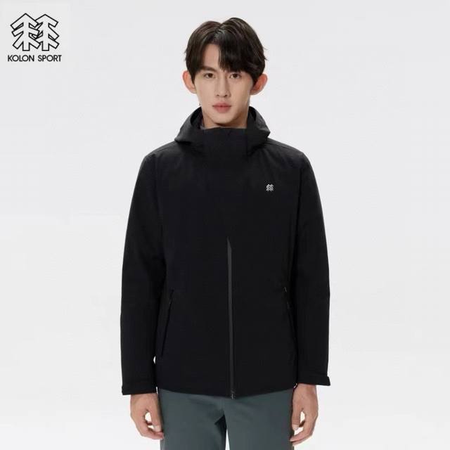 上新 高品质，雪梨纸精包装 Kolonsport可隆25秋季新款！男士户外运动爬山徒步防水防风冲锋衣外套！掌柜力荐！男女都能穿！全天候户外运动日常通勤必备！线上