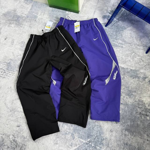外套 ，裤子 ，Supreme X Nike 联名款 Ss25 Week4 Track Jacket 袖口刺绣Logo拉链开合夹克外套 男女同款 原版1：1定做