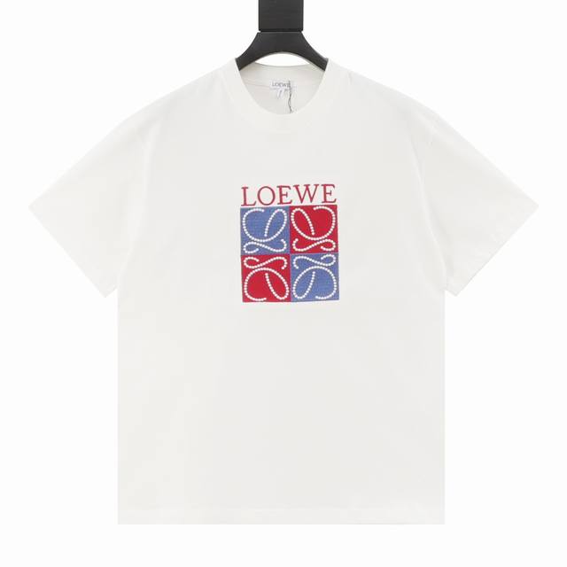 Loewe 罗意威 经典款 榻榻米撞色刺绣短袖 Size:Xs-Xl