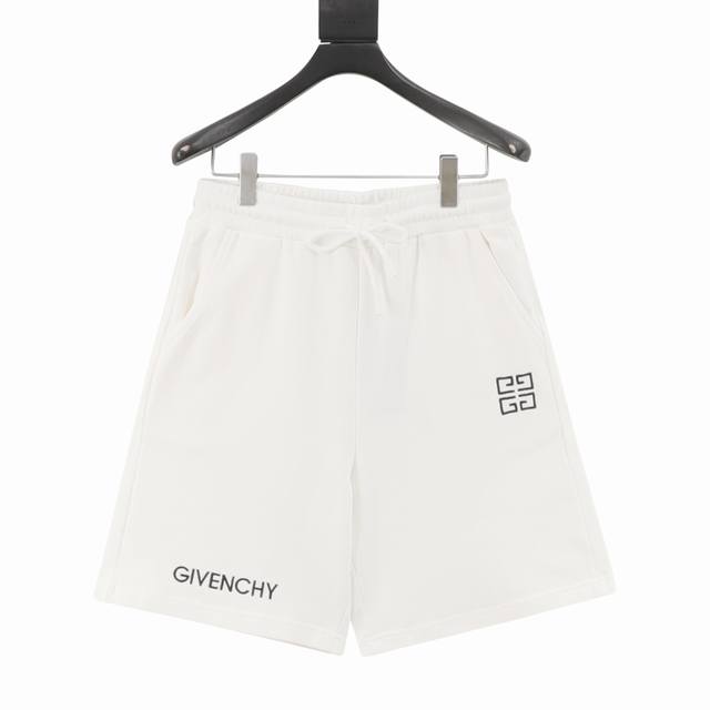 Givenchy 纪梵希 25Ss 刺绣徽标Logo短裤 面料采用活性黑380克非常优质厚实舒服的一款面料， 腰部采用包边做工设计，穿搭起来更加舒服有型！采用满