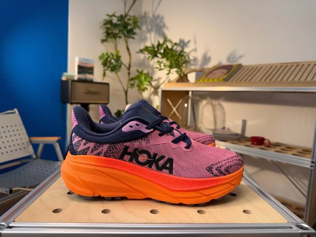 Hoka One One Challenger Atr 7 Wistful Mauve Cyclamen 减震耐磨 低帮 跑步鞋 尺码: 36 37 37.5