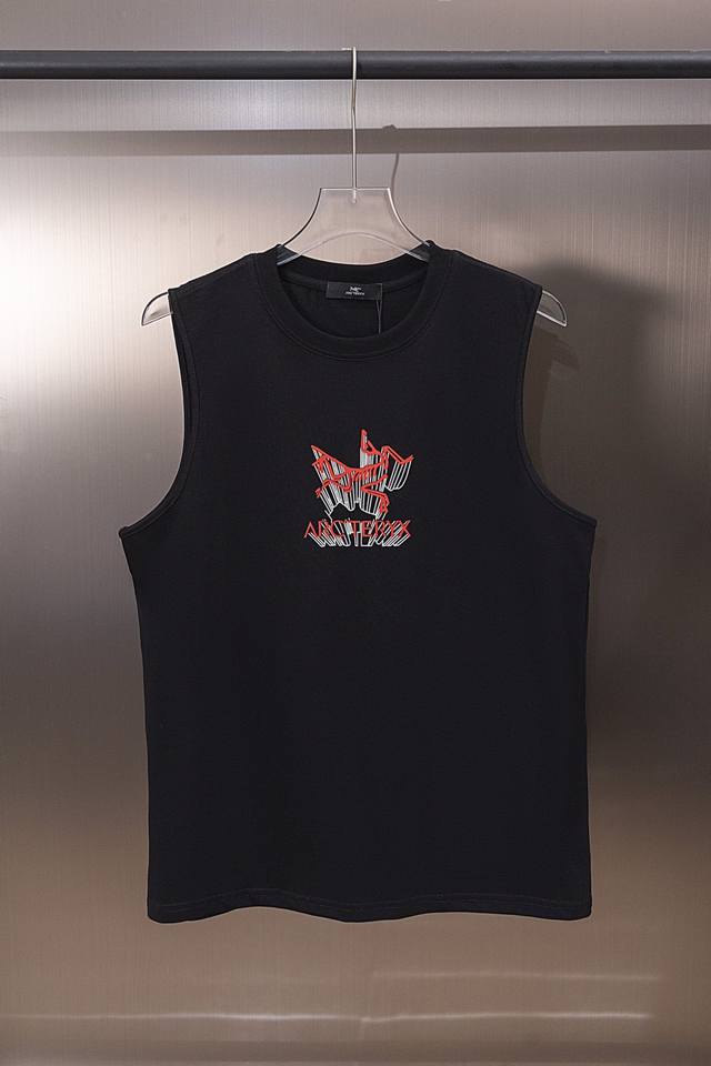 Arc Terym 2025春夏新款印花工艺背心 男女同款 高品质 码数：S-Xl