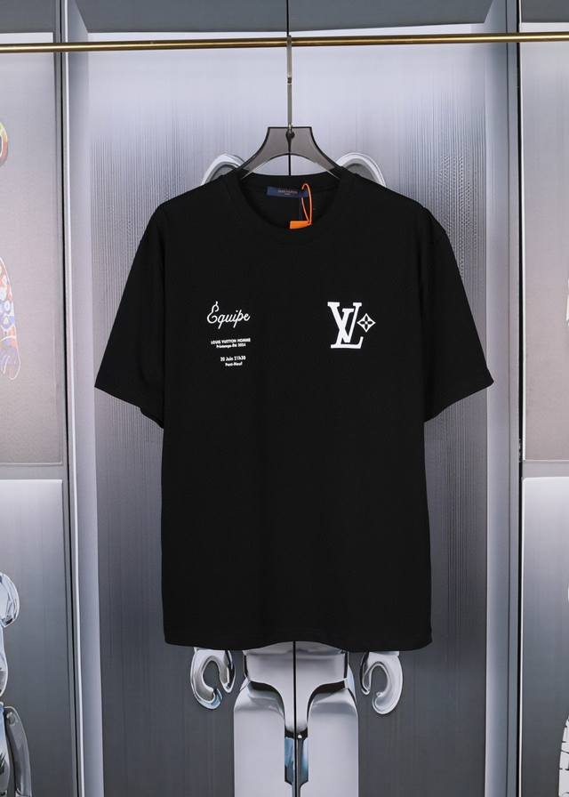 特价 不退不换 Lv路易春夏印花新款短袖T恤 颜色:黑色 白色 码数：S M L Xl 黑色:S5.M4.L4.Xl1 白色:S9.M2.L4.Xl4