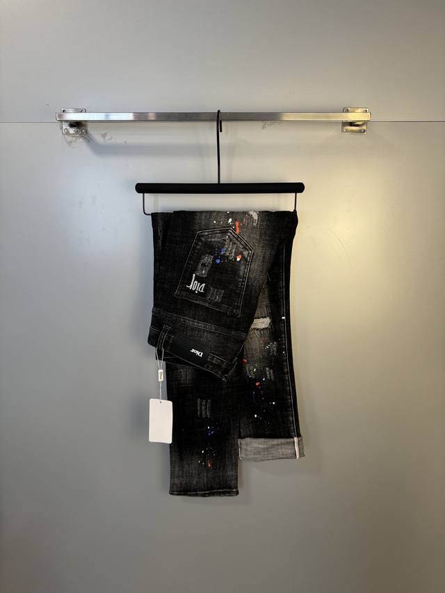 高品质 隔天出货 Dior 迪奥 男士丹宁牛仔裤，官宣画册海报穿搭款！ 客供高级进口的丹宁原色面料，特选日本冈山纯正13Oz 盎司牛仔布料，重磅环保植物酵素水洗