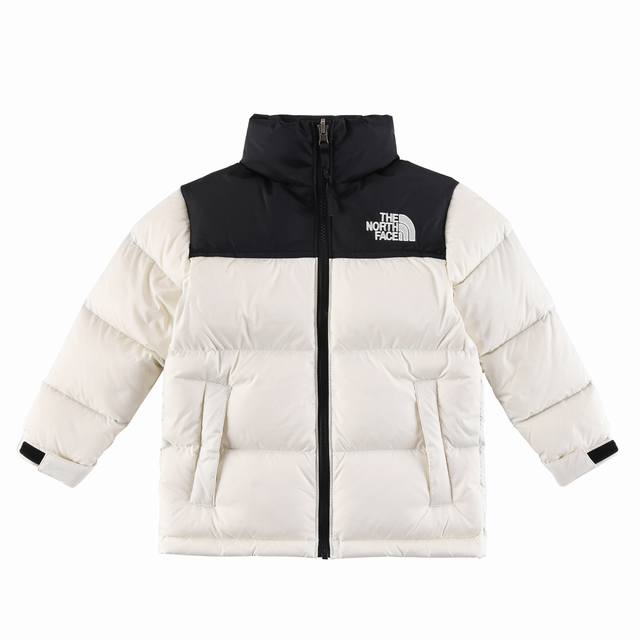 款号D02 米白 The North Face 北面童装轻薄羽绒服 潮孩必备 比大鹅童装更时尚。 极高性价比的一款童装羽绒服，羽绒采用国标50绒 继承了成人版的