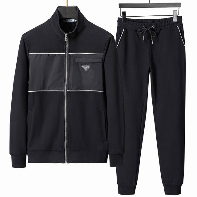 秋冬新款Prada男款套装.定制面料.高端品质.大气奢华. New .尺码：M-3Xl.